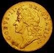London Coins : A162 : Lot 1798 : Half Guinea 1686 S.3404 Good Fine/Fine waterworn, the obverse with some old scuffs