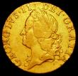 London Coins : A162 : Lot 1803 : Half Guinea 1747 S.3685 Fine with some light hairlines, we note this is only the second example we h...