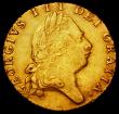 London Coins : A162 : Lot 1811 : Half Guinea 1798 8 over 7 S.3735 Fine/Good Fine with an old scratch on the obverse