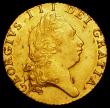London Coins : A162 : Lot 1814 : Half Guinea 1798 S.3735 GVF and lustrous with a few small flecks of haymarking