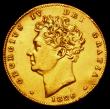 London Coins : A162 : Lot 1825 : Half Sovereign 1826 Marsh 407 VF cleaned with many hairlines and an old heavy scratch on the reverse...