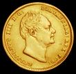London Coins : A162 : Lot 1829 : Half Sovereign 1835 Marsh 411 VF/GF Ex-Jewellery, the edges with the full milling intact, strong mag...