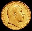 London Coins : A162 : Lot 1832 : Half Sovereign 1902 Marsh 505 Good Fine
