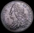 London Coins : A162 : Lot 1854 : Halfcrown 1746 Proof ESC 608, Bull 1691, GVF/NEF with some surface marks and a dig in the obverse fi...