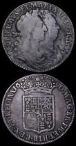 London Coins : A162 : Lot 1862 : Halfcrowns (2) 1690 SECVNDO, No frosting, no pearls, Second L in GVLIELMVS double struck, ESC 513, B...