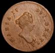 London Coins : A162 : Lot 1873 : Medalet or Pattern Halfpenny William and Mary Peck 636, undated, Peck lists these under 'uncert...