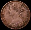 London Coins : A162 : Lot 1876 : Penny 1871 Freeman 61 dies 6+G, Gouby BP1871Ad, 12 1/2 teeth date spacing, GVF, Rare 