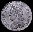 London Coins : A162 : Lot 1879 : Shilling 1658 Cromwell ESC 1005, Bull 254, VF or better and nicely toned