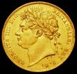 London Coins : A162 : Lot 1917 : Sovereign 1824 Marsh 8 NVF