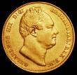 London Coins : A162 : Lot 1932 : Sovereign 1833 Marsh 18 NVF/GVF