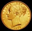 London Coins : A162 : Lot 1942 : Sovereign 1855 WW incuse S.3852D GVF/NEF