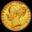 London Coins : A162 : Lot 1945 : Sovereign 1860 Marsh 43 VF/GVF with some contact marks, Ex-Reeves Auction 1/4/1977 Lot 1178 