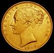 London Coins : A162 : Lot 1947 : Sovereign 1862 Wide Date S.3852D GVF/EF