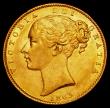 London Coins : A162 : Lot 1948 : Sovereign 1863 Marsh 46 VF/GVF