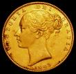 London Coins : A162 : Lot 1949 : Sovereign 1863 Marsh 46 VF/NEF