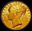London Coins : A162 : Lot 1954 : Sovereign 1879S Shield Reverse Marsh 75 GVF/NEF