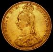 London Coins : A162 : Lot 1955 : Sovereign 1887 Jubilee Head S.3866 Fine/Good Fine