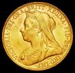 London Coins : A162 : Lot 1969 : Sovereign 1898M Marsh 158 NEF/EF with some contact marks
