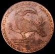 London Coins : A162 : Lot 870 : Halfpenny 18th Century Middlesex - Pidcock's undated, Obverse : Two-Headed Cow, Reverse: Toucan...
