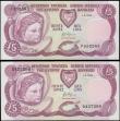 London Coins : A163 : Lot 1438 : Cyprus Central Bank 5 Pounds (2) dated 1st September 1995, (Pick54a), about Uncirculated to Uncircul...