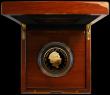 London Coins : A163 : Lot 1858 : Ten Pounds 2017 SHINE THROUGH THE AGES Five Ounce Gold Proof (.999 Fine Gold) issue The Sapphire Jub...
