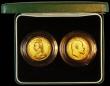 London Coins : A163 : Lot 1928 : Two Pounds a 2-coin set 1887 S.3865 EF and 1902 Matt Proof S.3968 UNC in the Royal Mint box with cer...