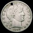 London Coins : A163 : Lot 2560 : USA Half Dollar 1893S Breen 5050 NVF holed with some scratches, scarce