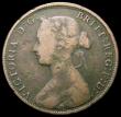 London Coins : A163 : Lot 709 : Halfpenny 1861 F of HALF over P unlisted by Peck or Freeman, but known to be very rare, VG with some...