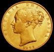 London Coins : A163 : Lot 880 : Sovereign 1843 Marsh 26 VF