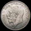 London Coins : A164 : Lot 1144 : Halfcrown 1925 ESC 772, Bull 3727 EF or near so with some toning, Rare in this high grade