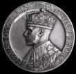 London Coins : A164 : Lot 730 : Edward VIII Abdication 1936 51mm diameter in silver by J.Pinches, low relief, CM350C, Obverse Bust l...
