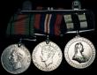 London Coins : A164 : Lot 761 : World War II Defence Medal, World War II War Medal, and St. John's Ambulance medal all mounted ...