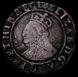 London Coins : A164 : Lot 860 : Shilling Elizabeth I Sixth Issue S.2577 mintmark Escallop, Fine with some scratches and an old scuff...