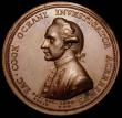 London Coins : A165 : Lot 1345 : Captain Cook Memorial 1779 43mm diameter in bronze by L.Pingo Eimer 780 Obverse: Bust left, draped, ...