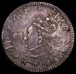 London Coins : A165 : Lot 1357 : Elizabeth I - Defence of the Kingdom, undated (c.1570) Medalet cast in silver, 23mm diameter, by E.M...
