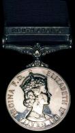 London Coins : A165 : Lot 1401 : General Service Medal 1962 with South Arabia clasp, awarded to 2/Lt. A.W.G Sykes, Coldstream Guards,...