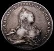 London Coins : A165 : Lot 1418 : Russia - Victory over Prussia 1759, 40mm diameter in silver by T.Ivanov, Diakov #105.1, Smirn #241a....