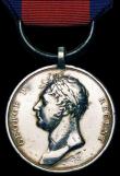 London Coins : A165 : Lot 1422 : Waterloo Medal 1815 with clip and ring suspension, awarded to George Scougall, Royal Horse Guards re...