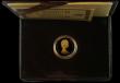 London Coins : A165 : Lot 1831 : Canada 100 Dollars Gold 1986 Peace KM#152 Gold Proof FDC in the case of issue with certificate