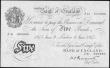 London Coins : A165 : Lot 194 : Five Pounds White Peppiatt. B255. 9th June 1945. J41 025980. UNC or near so