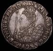 London Coins : A165 : Lot 2391 : Crown Elizabeth I Seventh Issue S.2582 (1601) mintmark 1 , an edge chip at 2 o'clock and a flan...