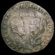 London Coins : A165 : Lot 2466 : Shilling Philip and Mary undated with full titles, no mark of value, S.2499, Fine for wear with pitt...