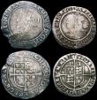 London Coins : A165 : Lot 2470 : Sixpence Charles I Group E, as S.2814, with C of CHRISTO double struck, mintmark Anchor Near Fine wi...