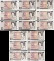 London Coins : A165 : Lot 251 : Ten Pounds QE2 and Florence Nightingale (18) Page (5) 1975 issue B330 - first series A14 134307 abou...