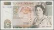 London Coins : A165 : Lot 252 : Fifty Pounds Kentfield B361 issued 1991 low number first run E01 000198, tiny counting flick at bott...