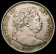 London Coins : A165 : Lot 2736 : Halfcrown 1817 Bull Head ESC 616, Bull 2090 UNC or very near so, the obverse with very minor tone sp...