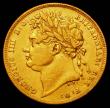 London Coins : A165 : Lot 2914 : Sovereign 1821 Marsh 5 Fine, the reverse slightly better