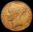 London Coins : A165 : Lot 2986 : Sovereign 1861 8 in date inverted (lower loop smaller than the top loop) S.3852D, the date similar t...