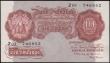 London Coins : A165 : Lot 303 : Ten Shillings Mahon, B210 Red/Brown issue 1928, a first production run piece series Z01 746952, UNC ...