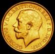 London Coins : A165 : Lot 3127 : Sovereign 1923S Marsh 283, McDonald 273, EF with very minor contact marks and small rim nicks, a hig...
